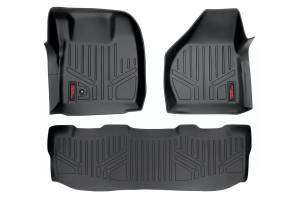 Rough Country Heavy Duty Floor Mats Front And Rear 3 pc. - M-52102