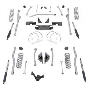 Rubicon Express 4.5In JKla Kit JK-2Dr Ft Radius / Rr 4-Link JKR424