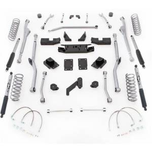 Rubicon Express 4.5In JKla Kit JK-2Dr Ft Radius / Rr Radius JKRR24