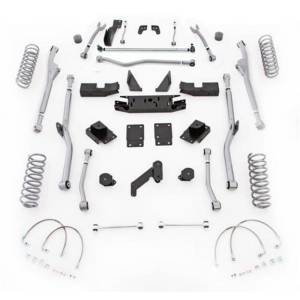 Rubicon Express 4.5 Inch Extreme Duty Radius Long Arm Lift Kit W/Shocks JKRR24M