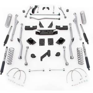 Rubicon Express 3.5 Inch Extreme Duty Radius Long Arm Lift Kit JKRR43