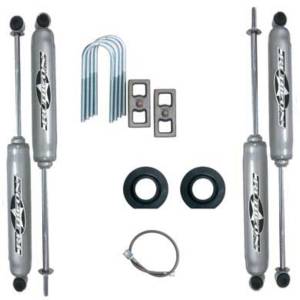 Rubicon Express 2 Inch Economy Lift Kit With Rear Blocks And U-Bolts And Twin Tube Shocks RE6165