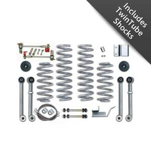 Rubicon Express 3.5 Inch Super-Flex Short Arm Lift Kit With Mono Tube Shocks RE8003M