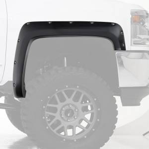 Smittybilt M1 Fender Flare Bolt On Front And Rear 6.25 in. Wide Paintable - 17396
