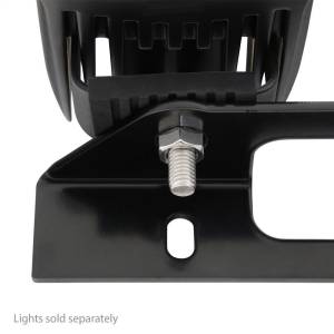 Smittybilt - Smittybilt License Plate Light Mount Incl. Hardware 1/4 in. No Drill Installation Black - 2815 - Image 2