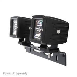 Smittybilt - Smittybilt License Plate Light Mount Incl. Hardware 1/4 in. No Drill Installation Black - 2815 - Image 3