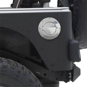 Smittybilt - Smittybilt Billet Style Gas Cover Polished No Drilling Installation - 75000 - Image 4