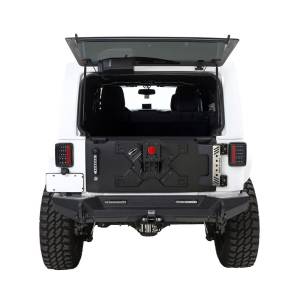 Smittybilt - Smittybilt XRC Tailgate Incl. Tire Carrier Accomodates Up to 37 in. Tire - 76410 - Image 13