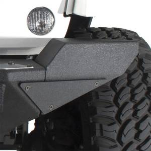 Smittybilt - Smittybilt XRC M.O.D. Bumper End Plates Mid Width End Plate Textured Black This Is Not A Complete Bumper To Purchase Bumper Center Section Use Part No.[76825] - 76826 - Image 7