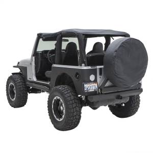 Smittybilt - Smittybilt XRC Corner Guard Rear Black Powder Coat Incl. Cutoutes For Factory Tail Lights and Fuel Filler Optional Flare Part No.[76875] - 76874 - Image 2