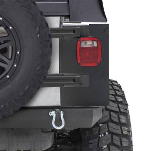 Smittybilt - Smittybilt XRC Corner Guard Rear Black Powder Coat Incl. Cutoutes For Factory Tail Lights and Fuel Filler Optional Flare Part No.[76875] - 76874 - Image 3