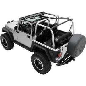 Smittybilt SRC Roll Cage Kit 7 pc. Gloss Black - 76903