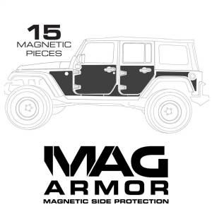 Smittybilt - Smittybilt Mag-Armor Magnetic Trail Skins Set Of 15 - 76994 - Image 5