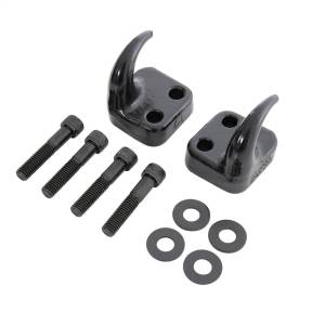 Towing & Recovery - Tow Hooks - Smittybilt - Smittybilt Tow Hook Kit Front Incl. 2 Tow Hooks Hardware Black No Drill Installation - 7786