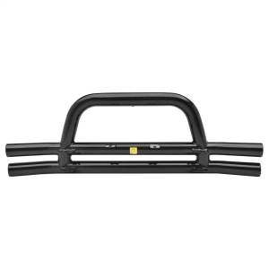 Smittybilt Front Bumper w/Hoop Black No Drill Installation - JB44-F