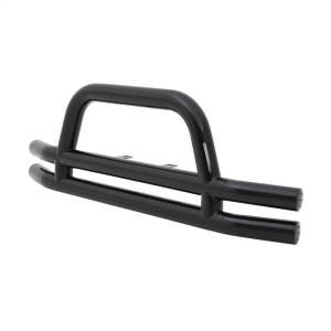 Smittybilt Front Bumper w/Hoop Black No Drill Installation - JB48-F