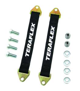 Axles & Components - Axle Limit Straps - TeraFlex - JK Front Limit Strap Kit -15.125"