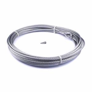 Warn S/P WIRE-ROPE 3/8X80 89213