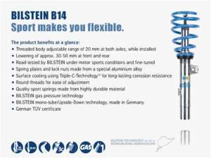 Bilstein - Bilstein B14 (PSS) - Suspension Kit 47-228214 - Image 4