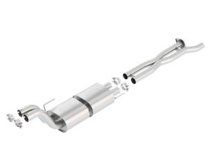Exhaust - Mufflers & Resonators - Borla - Borla Connection Pipes - X-Pipe With Mid-Pipes & ATAK® Muffler 60638