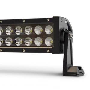 DV8 Offroad 20 in. Dual Row LED Light Bar; Black Face BR20E120W3W
