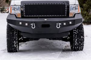 DV8 Offroad - DV8 Offroad Truck Front Full Size Bumper FBFF1-02 - Image 3