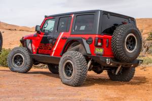 DV8 Offroad - DV8 Offroad Fender Flares; Armor; Front & Rear FDJL-01 - Image 6