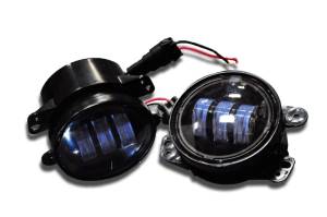 DV8 Offroad - DV8 Offroad Fog Light; 4 in. Round; Pair R4FL16W3W - Image 2