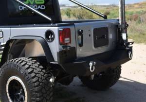 DV8 Offroad - DV8 Offroad Jeep Stubby Rear Bumper RS-4 RBSTTB-04 - Image 2