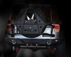DV8 Offroad - DV8 Offroad Jeep Rear Full Size Bumper RS-9 RBSTTB-09 - Image 3