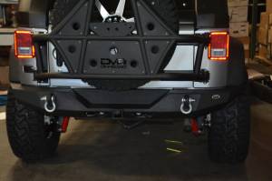 DV8 Offroad - DV8 Offroad Jeep Rear Full Size Bumper RS-9 RBSTTB-09 - Image 9