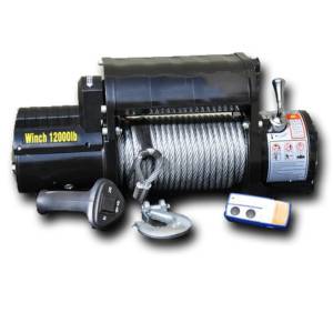 DV8 Offroad - DV8 Offroad 12,000 lbs. Winch with Steel Cable WB12SC - Image 2