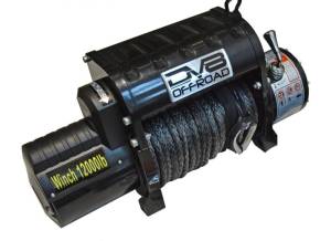 DV8 Offroad - DV8 Offroad 12,000 lbs. Winch with Synthetic Rope WB12SR - Image 3