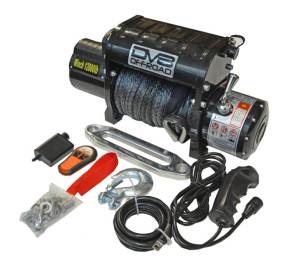 DV8 Offroad - DV8 Offroad 12,000 lbs. Winch with Synthetic Rope WB12SR - Image 4