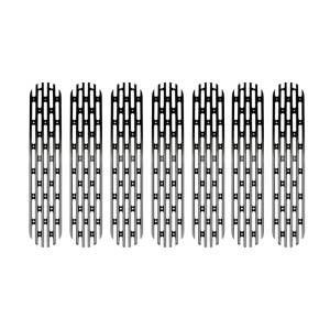 DV8 Offroad - DV8 Offroad Grill Inserts; Black; 7-Pieces D-JP-190018-BLACK - Image 2