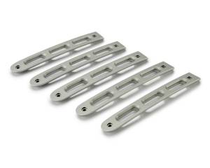 DV8 Offroad - DV8 Offroad Silver Slot Door Handle Insert; 5-Pieces D-JP-190026-AL-5 - Image 2