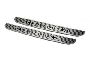 DV8 Offroad - DV8 Offroad Rear Sill Plates with in.Since 1942 in. Logo D-JL-180014-STR4 - Image 1