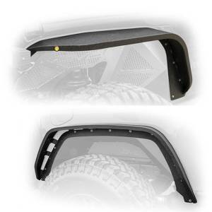 DV8 Offroad - DV8 Offroad Fender Flares; Slim; Front & Rear FDGL-01 - Image 2