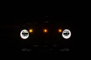 DV8 Offroad - DV8 Offroad GRJL-02 18-22 JEEP WRANGLER JL FRONT GRILL AMBER ACCENT LIGHTS GRJL-02 - Image 2