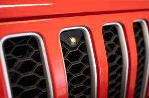 DV8 Offroad - DV8 Offroad GRJL-02 18-22 JEEP WRANGLER JL FRONT GRILL AMBER ACCENT LIGHTS GRJL-02 - Image 4