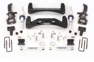 Fabtech 6" BASIC SYS W/PERF SHKS 2004-08 FORD F150 2WD K2000