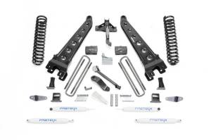 Fabtech 6" RAD ARM SYS W/COILS & PERF SHKS 08-10 FORD F450/550 4WD K2052