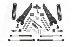 Fabtech 6" RAD ARM SYS W/COILS & DLSS SHKS 08-10 FORD F450/550 4WD K2052DL