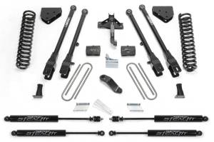 Fabtech 6" 4LINK SYS W/COILS & STEALTH 2008-16 FORD F350/450 4WD 8 LUG K2132M