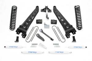 Fabtech 6" RAD ARM SYS W/COILS & PERF SHKS 2011-13 FORD F450/550 4WD 10 LUG K2156