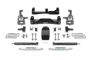 Fabtech - Fabtech 4" BASIC SYS W/ PERF SHKS 09-13 FORD F150 4WD K2183 - Image 1