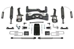 Fabtech 6" PERF SYS W/DLSS 2.5 C/O RESI & RR DLSS 2014 FORD F150 4WD K2202DL