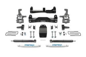 Fabtech 4" BASIC SYS W/ RR PERF SHKS 2014 FORD F150 4WD K2209