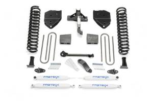 Fabtech - Fabtech 4" BASIC SYS W/PERF SHKS 17-21 FORD F250/F350 4WD DIESEL K2214 - Image 1