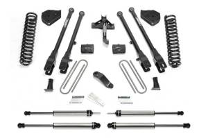 Fabtech - Fabtech 4" 4LINK SYS W/COILS & DLSS SHKS 17-21 FORD F250/F350 4WD DIESEL K2216DL - Image 1